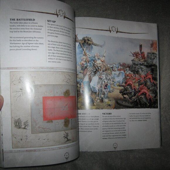 Warhammer Softcover Book 40,000 40K Age of Battletome Beastclaw Raiders 2409A6 - Picture 8 of 10
